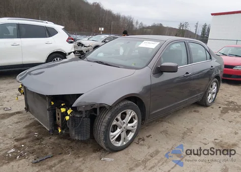 2012 Ford Fusion Se из США, поврежденный, VIN 3FAHP0HA6CR326200